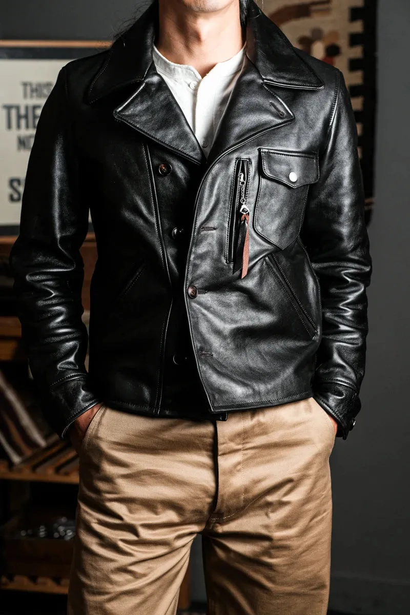 Men's Vintage Cowhide Real Leather Jacket
