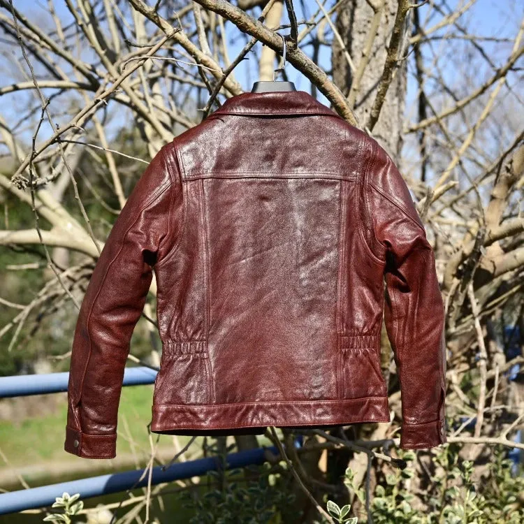 Men's Genuine Leather Jacket - Real Leather Outerwear - Image 4