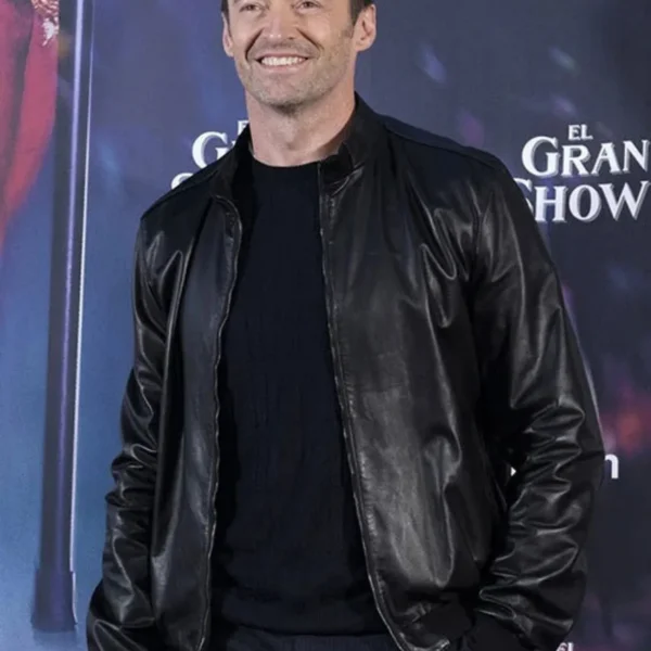 Hugh Jackman Leather Jacket | Men Celebrity Jacket