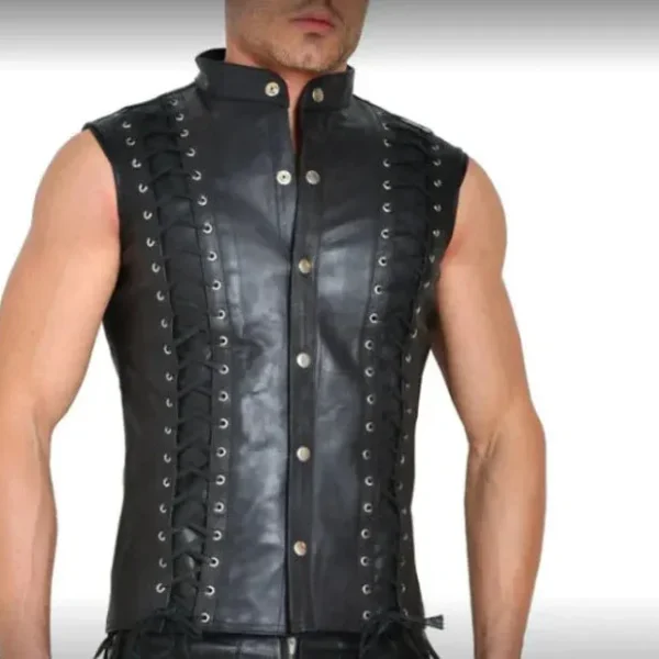 Men's Genuine Leather Vest