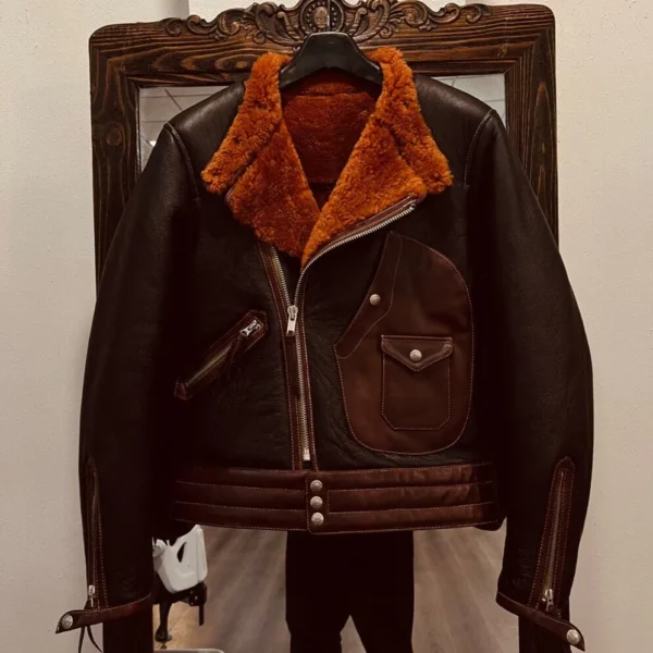 Men's Genuine Leather Jacket