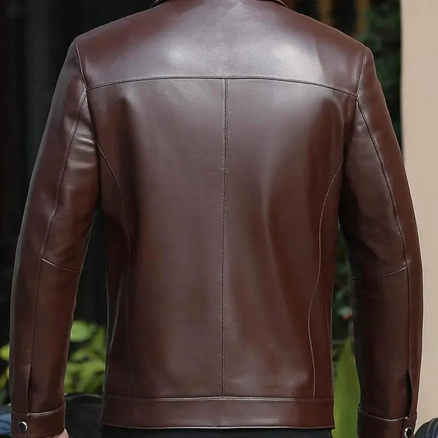 Premium Cow Leather Jackets: Elevate Your Style with Timeless Elegance - Image 2